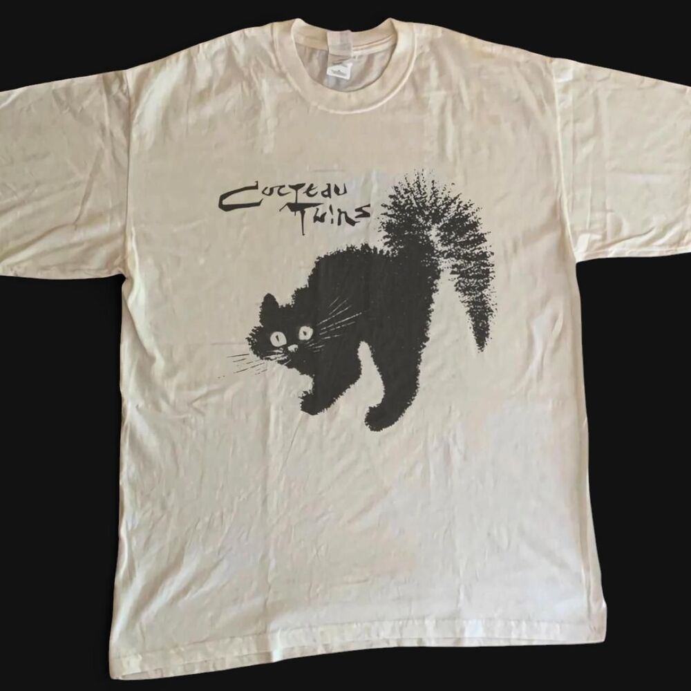American-vintage Women's White and Cream T-shirt